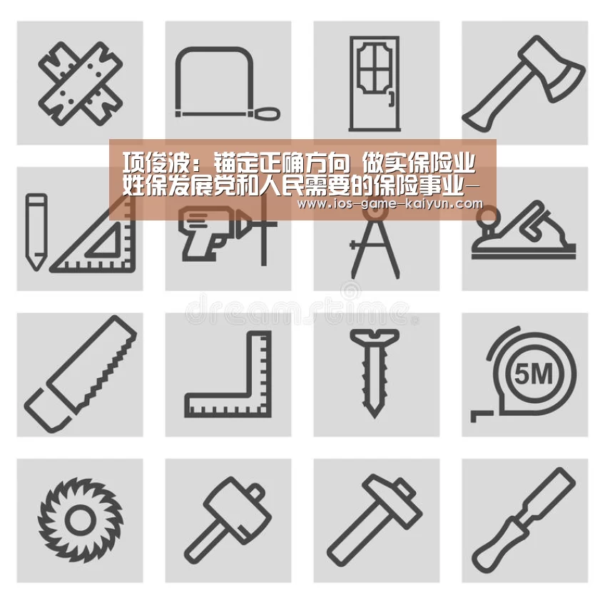项俊波:锚定正确方向 做实保险业姓保发展党和人民需要的保险事业-开元体育(图1) 开元体育